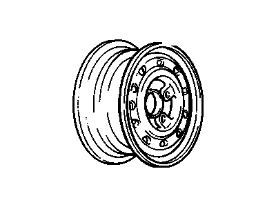 GMC S15 Spare Wheel - 9591713