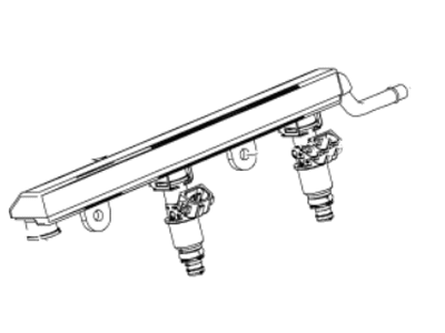 GM 12581323 Rail Asm,Fuel Injection Fuel <Split>