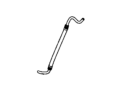 GM 25635583 Transmission Fluid Cooler Lower Hose