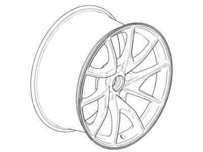 Chevrolet Corvette Spare Wheel - 23251387