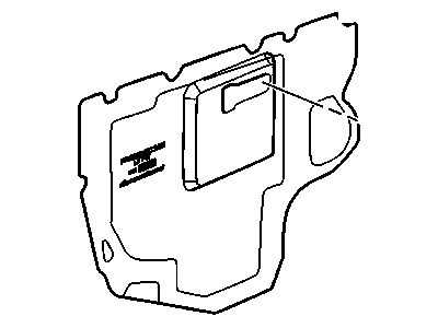 2006 Pontiac Torrent Door Seal - 20795241