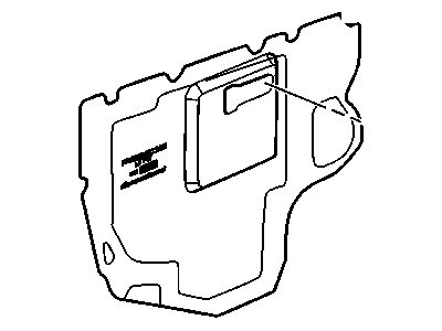 GM 20795242 Seal, Front Side Door Trim Panel