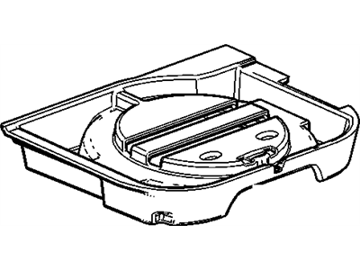 GM 22819384 Spacer,Spare Wheel