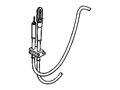 GM 10036071 Cable Assembly, Accelerator Control