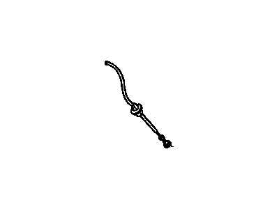 1986 Cadillac Cimarron Throttle Cable - 14077000