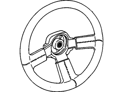 GM 17996774 Steering Wheel Assembly *Graphite