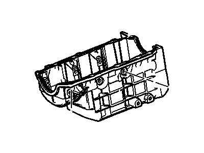 GM 12597906 Pan Assembly, Oil