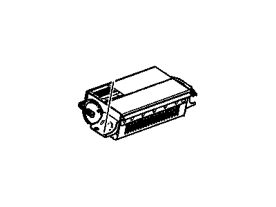 GM 15930189 Airbag,Instrument Panel