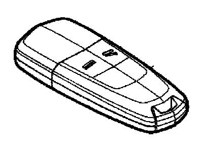 GM 93192428 Key Asm,Dr Lock & Ignition Lock Folding (W/ Remote Control Door Lock Transmitter)