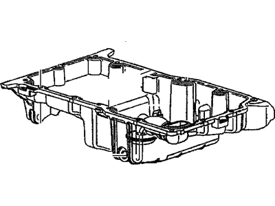 2006 Saturn Ion Oil Pan - 55558816