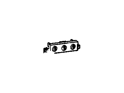 GM 16216491 Heater Control Assembly