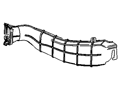 GM 22828371 Duct Assembly, Drive Motor Battery Cooling Air Inlet Upper