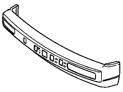 1987 Oldsmobile Toronado Bumper - 1635261