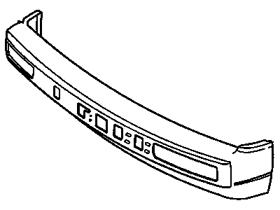 Oldsmobile Toronado Bumper - 1635262