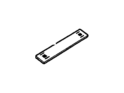 GM 12519491 Retainer, Sunshade Center Support (Hdlnr To Header Spacer)