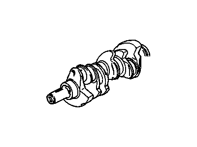 1991 Oldsmobile Cutlass Crankshaft - 24501596