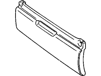 GM 30009492 Filler,Rear End Finish Panel