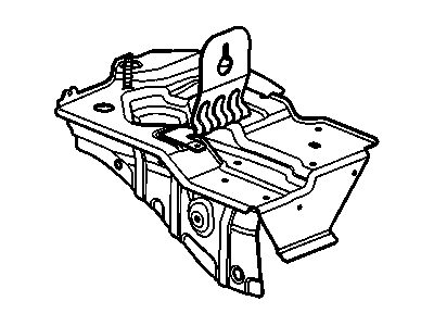 GM 25886357 Tray Assembly, Battery (W/ Support)