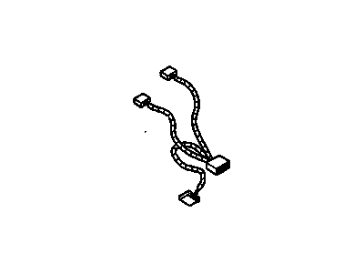 GM 15888063 Harness Assembly, Rear Side Door Door Wiring