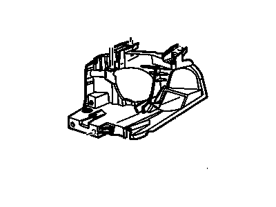 GM 16532520 Bracket,Headlamp