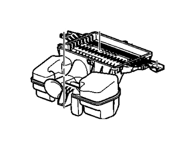 GM 15287097 Housing Assembly, Air Cleaner