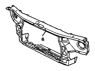 GM 3534663 Panel Assembly, Engine Compartment Front