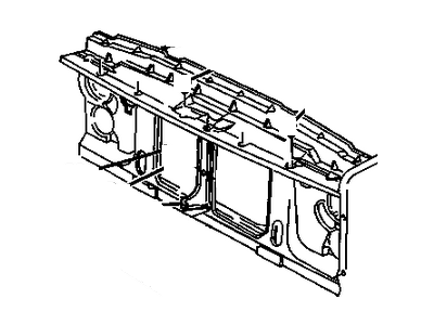 GM 15641721 Support Assembly, Radiator (Compensator)