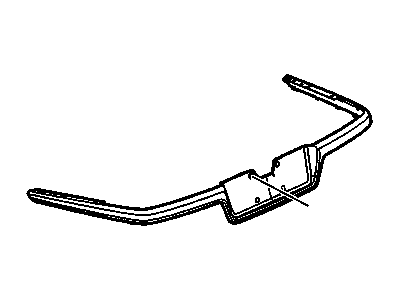 GM 10308765 Molding,Front Bumper Fascia