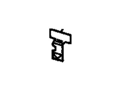 GM 20161559 BRACE, Luggage Compartment and Rear Seat to Window