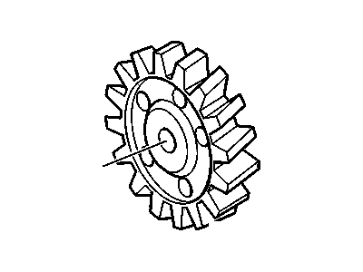 GM 97372516 Gear, Fuel Injection Pump Drive