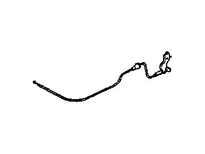 1986 Pontiac T1000 Hood Cable - 14069172