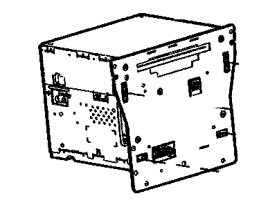 GM 92228622 Radio,Amplitude Modulation/Frequency Modulation Stereo & Clock & Audio Disc Player