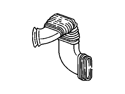 GM 15648694 Duct Assembly, Rear Air Intake