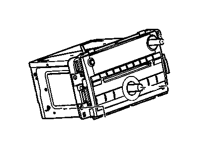 GM 25980719 Radio Assembly, Amplitude Modulation/Frequency Modulation Stereo & Clock & Audio Disc