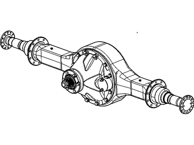 GM 89038446 Axle Asm,Rear (6.14/8.38 Ratio)
