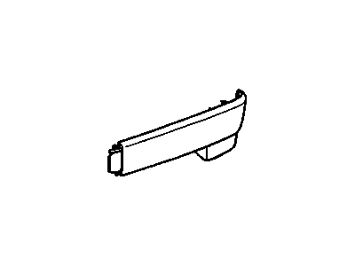 15216170 GM Panel, Passenger Seat Cushion Front Finish Illustration 1 of 1
