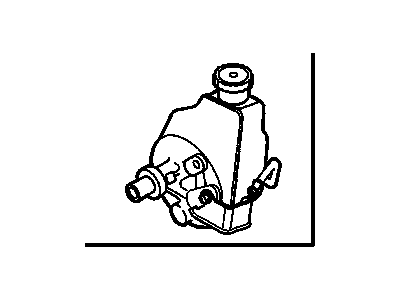 15766354 - Genuine GM Pump Assembly, P/S *Marked Print