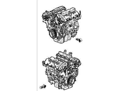 GM 12635736 Engine,Gasoline (Service New)