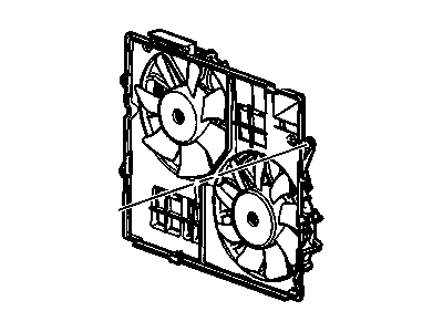 GM 22752356 Shroud, Engine Coolant Fan