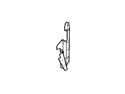 GM 19129765 Seal,Radiator LH Side