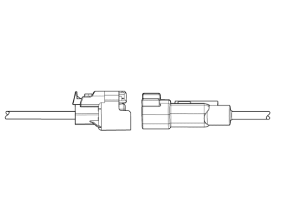 2017 Cadillac Escalade Engine Wiring Harness Connector - 19355773