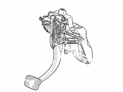 GM 84090726 Bracket, Brake Pedal