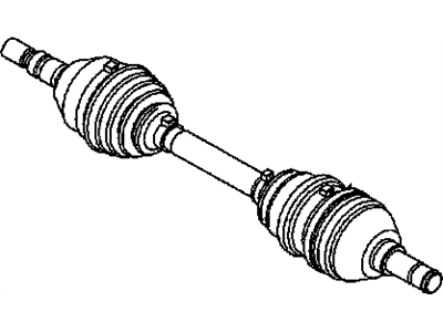 GM 13136382 Front Wheel Drive Shaft