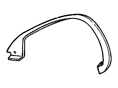 1994 Cadillac Fleetwood Door Moldings - 10269646