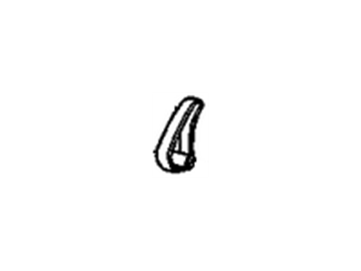 12544978 GM Handle, Passenger Seat Reclining Illustration 1 of 1