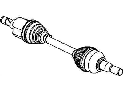 GM 22711823 Front Wheel Drive Shaft Assembly