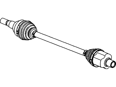 2006 Saturn Vue Axle Shaft - 15836782