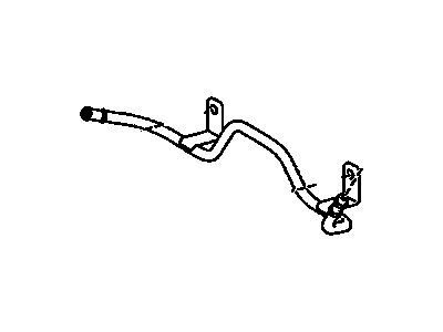 Pontiac Vibe Brake Booster Vacuum Hose - 19184349