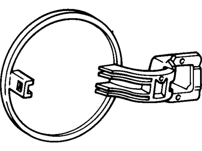 GM 10244620 Door Assembly, Fuel Tank Filler