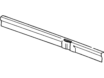 GM 20772078 Molding Assembly, Rear Side Door Window Reveal